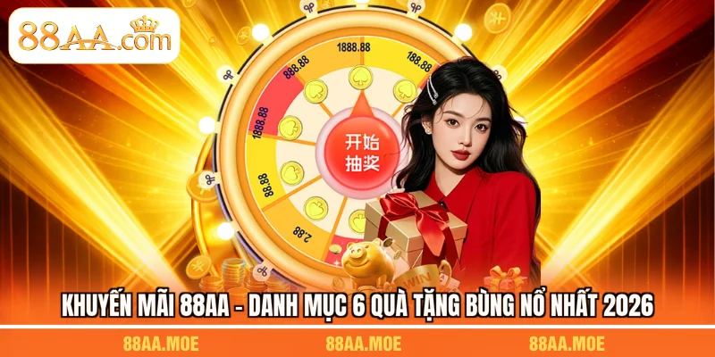 Khuyến Mãi 88AA - Danh Mục 6 Quà Tặng Bùng Nổ Nhất 2026